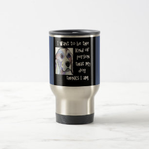 Mein Hund meine Inspiration Reisebecher