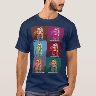 Mein Hund trat auf eine Biene T-Shirt