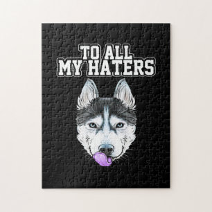 Mein Husky für alle meine Hasser