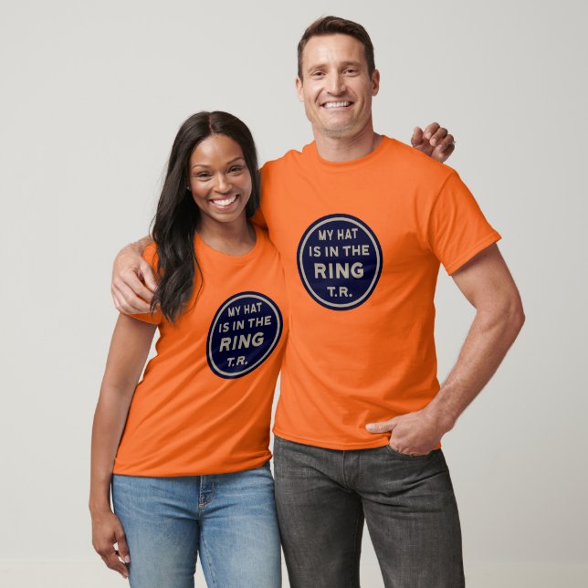 Mein Hut ist am Ring - Teddy Roosevelt T-Shirt (Unisex)