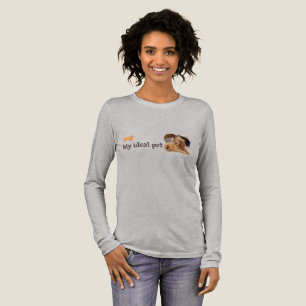 Mein idealer Begleiter - Design der Liebe für Welp Tri-Blend Shirt