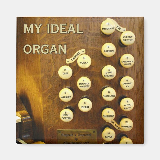 Mein ideales Organ Magnet (Vorne)