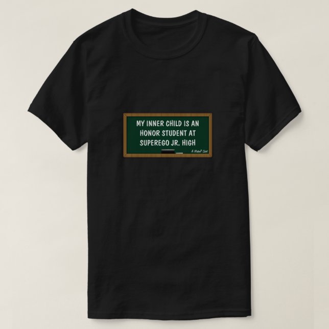 Mein Innenkind/Ehrenstudent - Ein MisterP-Shirt T-Shirt (Design vorne)