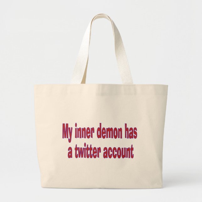 Mein innerer Dämon große Tasche (Vorne)