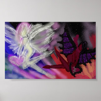 Mein inspiriert Valentin. Poster