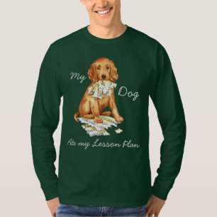 Mein irischer Setter Ate My Lessingplan T-Shirt