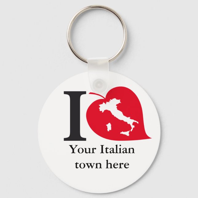 Mein italienischer Schlüsselanhänger (Vorderseite)