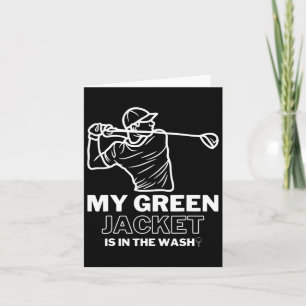 Mein Jacket grün im Wash Master Golf - Funny Go Karte