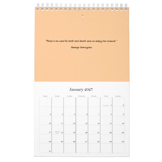 Mein Jahr 2008 Kalender (Jan 2027)