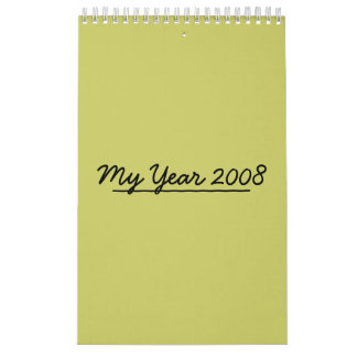 Mein Jahr 2008 Kalender
