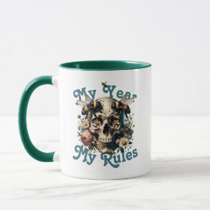 Mein Jahr Meine Regeln Power Xmas Jahr der Maßgesc Tasse