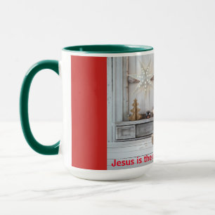 Mein Jesus ist der Grund während der Jahreszeit Tasse