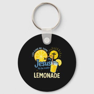 Mein Jesus macht Zitronenlimonade Shirt Das Leben Schlüsselanhänger