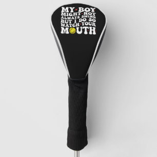 Mein Junge schwingt vielleicht nicht immer, aber i Golf Headcover