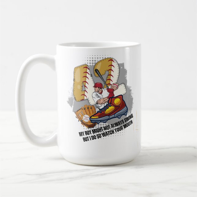 Mein Junge schwingt vielleicht nicht immer, aber i Kaffeetasse (Links)