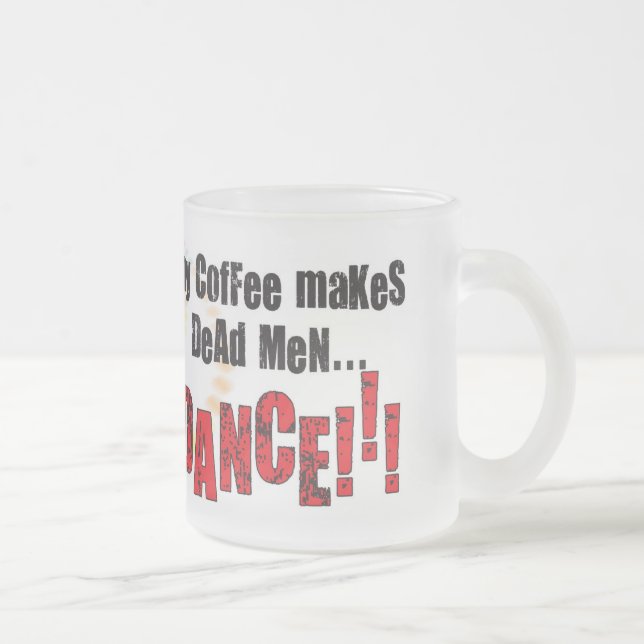 mein Kaffee… Mattglastasse (Rechts)