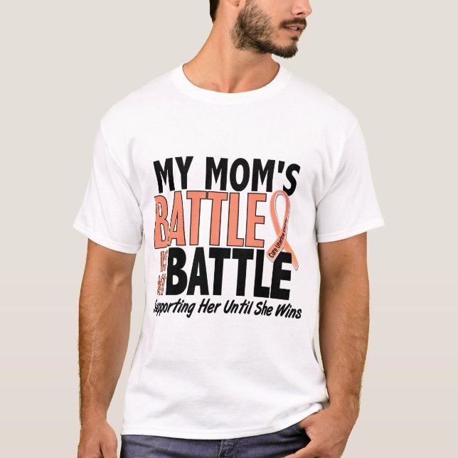 Mein Kampf-auch Mama-uteriner Krebs T-Shirt (Vorderseite)
