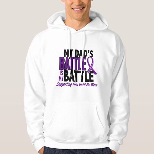 Mein Kampf-auch Vater-pankreatischer Krebs Hoodie (Vorderseite)