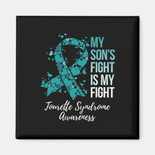 Mein Kampf ist der Kampf meines Sohnes Tourette-Sy Magnet
