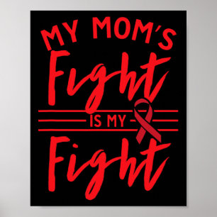 Mein Kampf meiner Mutter ist mein Kampf Blutkrebsb Poster