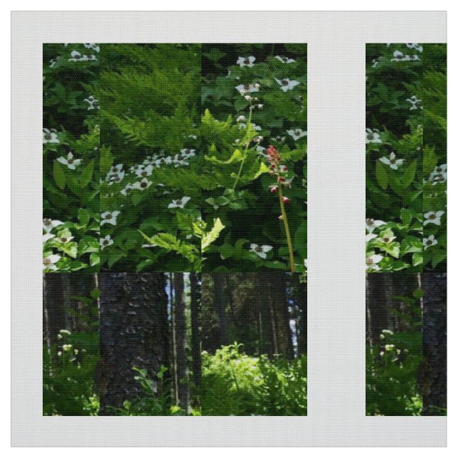Mein kanadisches Trillium Stoff (Muster)