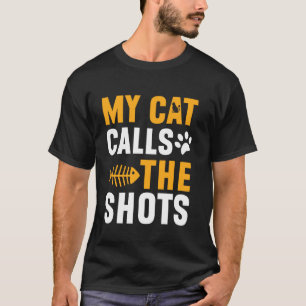Mein Kater gibt den Ton an Katzenvater T-Shirt