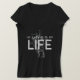 Mein Kehlkopf ist mein Leben-T - Shirt (Design vorne)