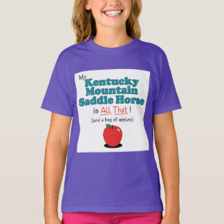 Mein Kentucky Mountain Saddle Pferd ist das Allerb T-Shirt