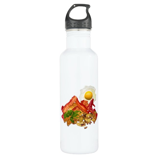 Mein Ketchup-Gone-Squatchin für Bacon Edelstahlflasche (Vorderseite)