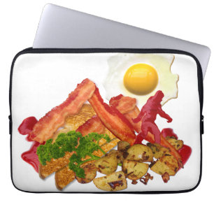 Mein Ketchup-Knochenkolben für den Bacon-Berg Laptopschutzhülle