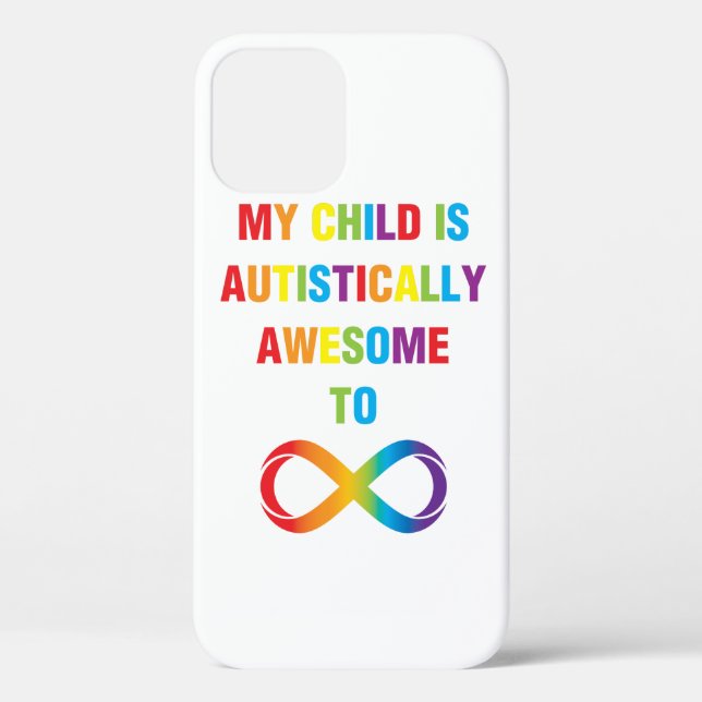Mein Kind ist autistisch Phantastisch unendlich Case-Mate iPhone Hülle (Rückseite)