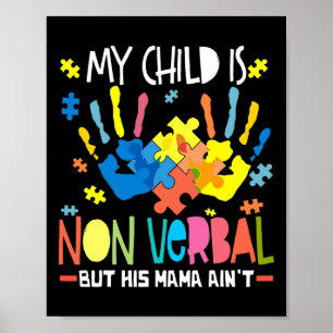 Mein Kind ist nicht verlobt, aber seine Mama nicht Poster