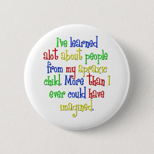 Mein Kind unterrichtete mich Button
