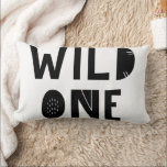 Mein Kind "Wild One" Ein Stück Einzigartiges Skand Lendenkissen<br><div class="desc">Mein Kind "Wild One" Ein Stück Einzigartiges Scandi Owl Lumbar Kissen</div>