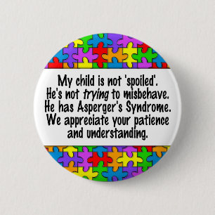Mein Kind wird nicht verdorben Button