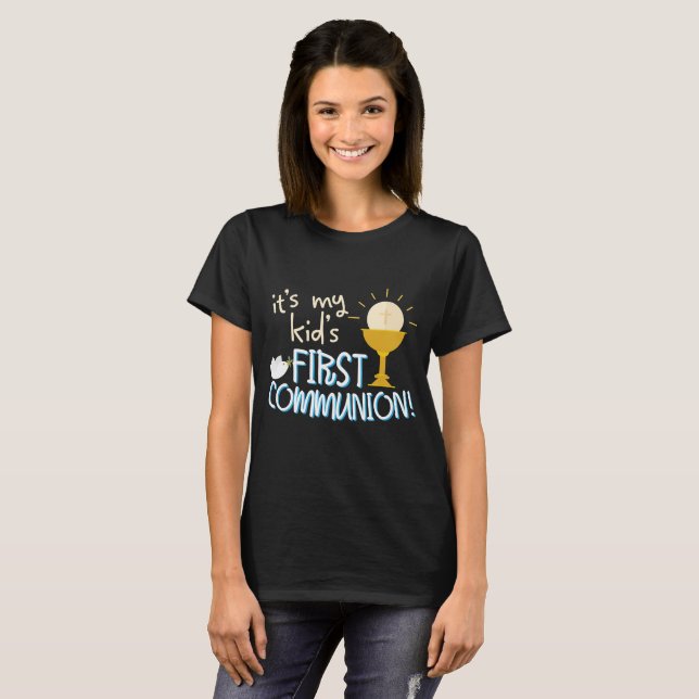 Mein Kindererstes heilige Kommunions-T - T-Shirt (Vorne ganz)