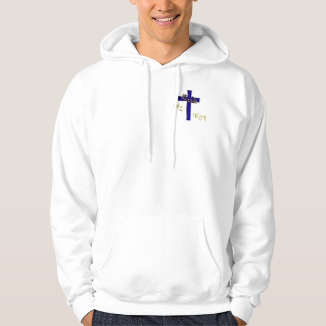Mein King Christlich Cross T - Shirt (Vorderseite)