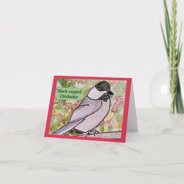 Mein kleiner Chickadee  Karte (Vorderseite)