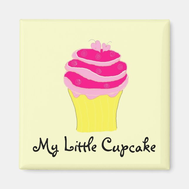 Mein kleiner Cupcake Magnet (Vorne)