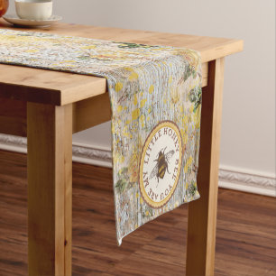 Mein kleiner Honey Bee Table Runner Kurzer Tischläufer