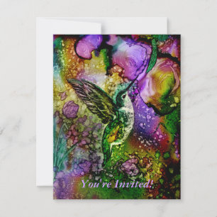 Mein kleiner Hummingvogel Einladung