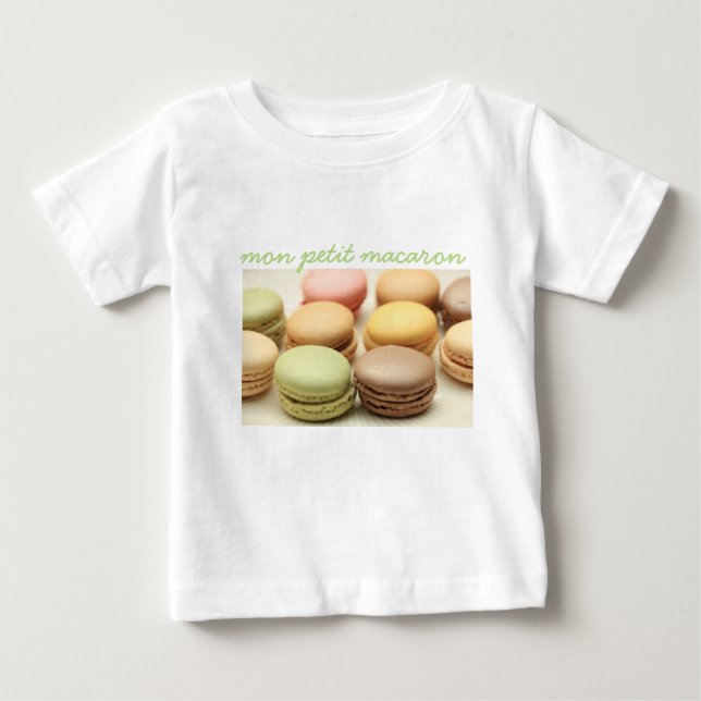 Mein kleiner Macaron Baby T-shirt (Vorderseite)