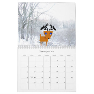 Mein kleiner Rentierkalender Kalender