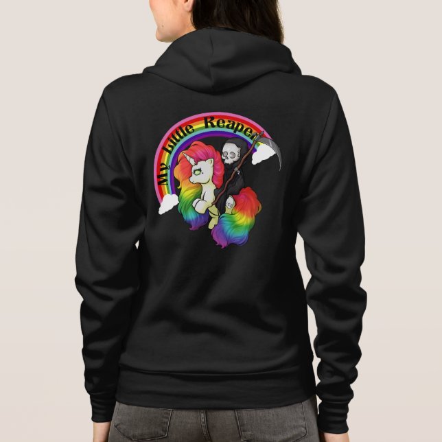 Mein kleiner Sensenmann Hoodie (Rückseite)