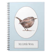 "Mein kleiner Zaunkönig-" Vogel-gewundenes
