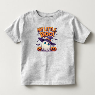 Mein kleines Boo süßer Halloween-Geist mit Hexenhu Kleinkind T-shirt