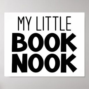 Mein kleines Buchnook Lesekornposter Poster