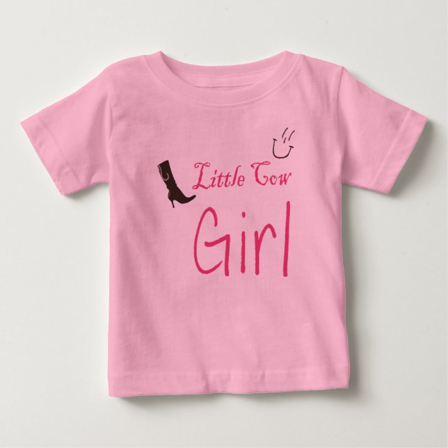 Mein kleines Kuhmädchen Baby T-shirt (Vorderseite)