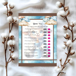 Mein kleines Lamm_ Ratet, wer Briefbogen