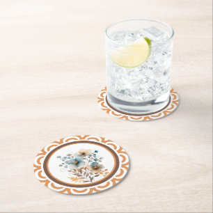 Mein kleines Lamm Runder Pappuntersetzer